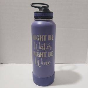 Thermoflask 40oz Purple Lazer Engraved Water Bottle